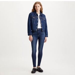 Levi's | size 30 | 720 super high rise skinny Women's High Rise Dark Blue Jeans